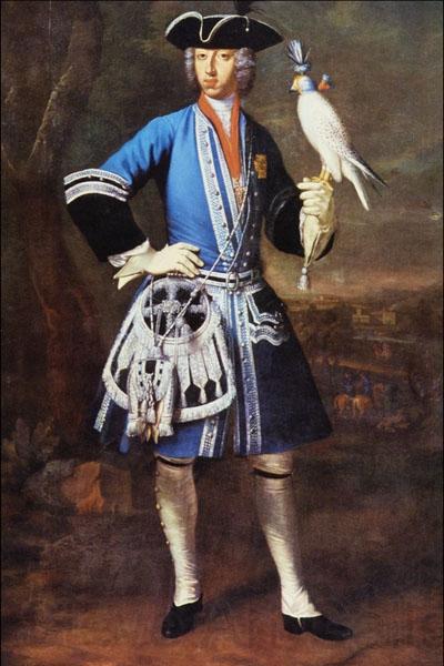 Peter Jakob Horemans Portrait of Clemens August as Falconer Spain oil painting art